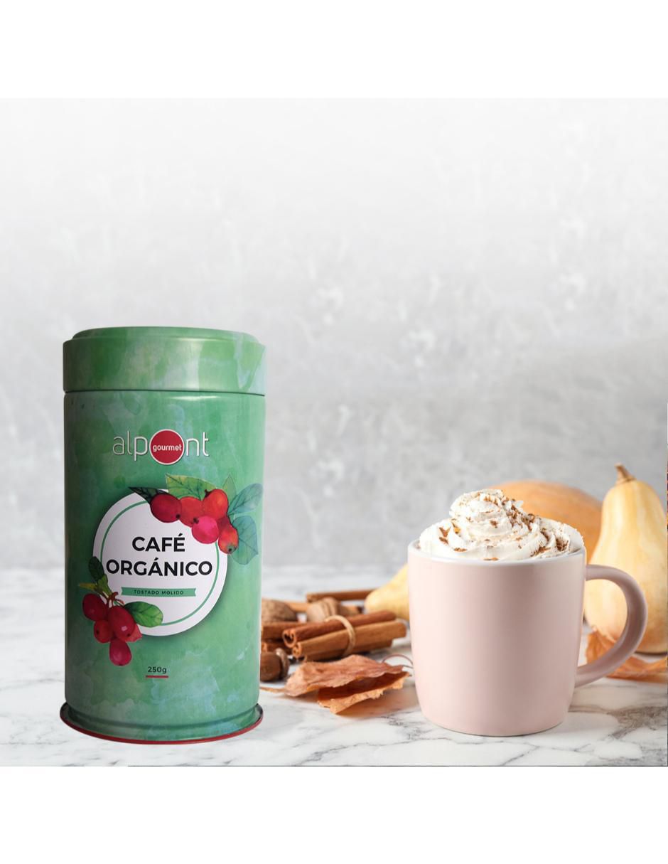 Café americano molido sabor tostado de México Gourmet orgánico 250 g 5