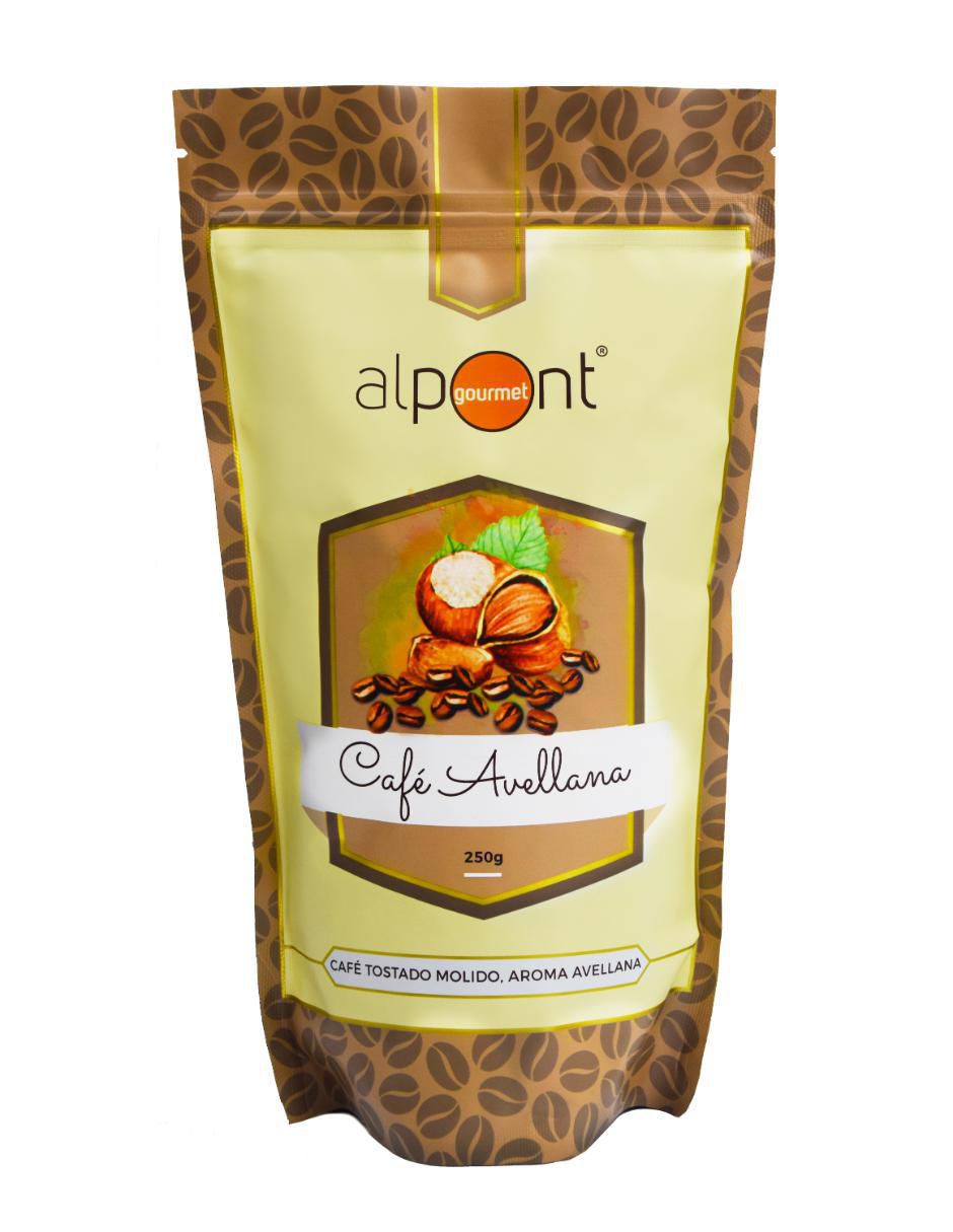 Café americano molido sabor avellana de México Gourmet 250 g