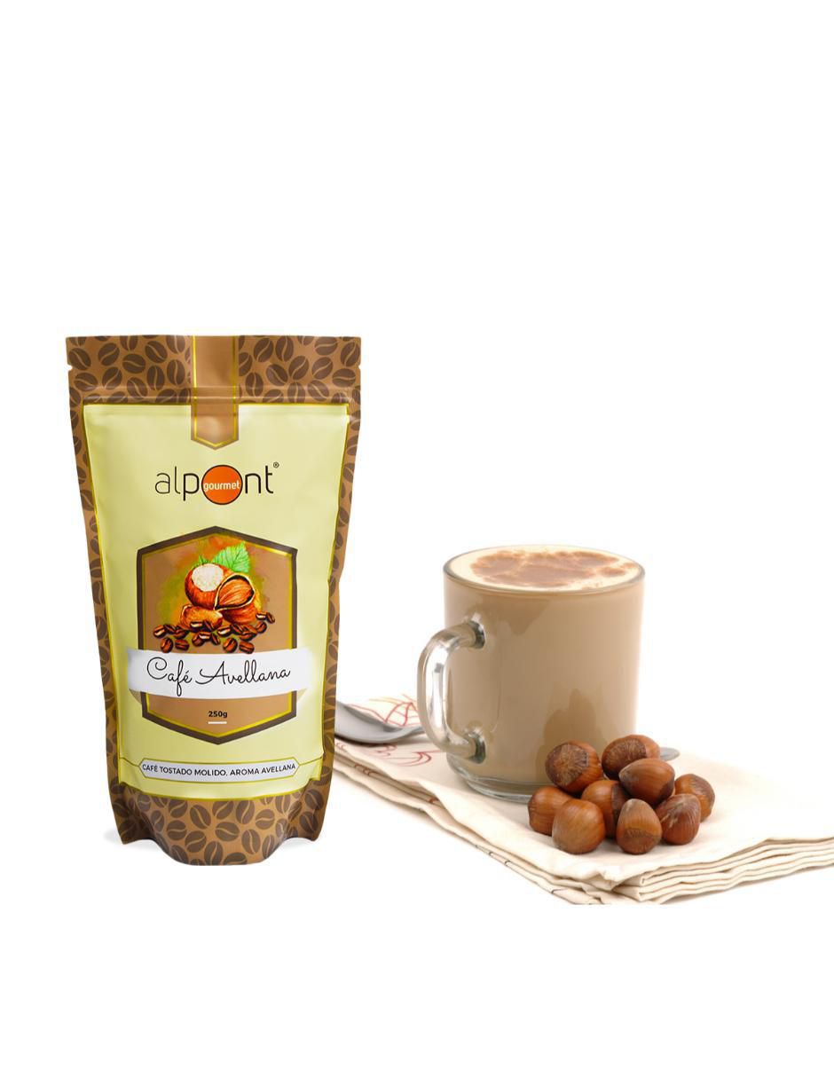 Café americano molido sabor avellana de México Gourmet 250 g 2