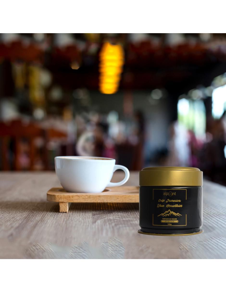 Café americano de grano sabor tostado de México Gourmet Jamaica Blue Mountain 100 g 3