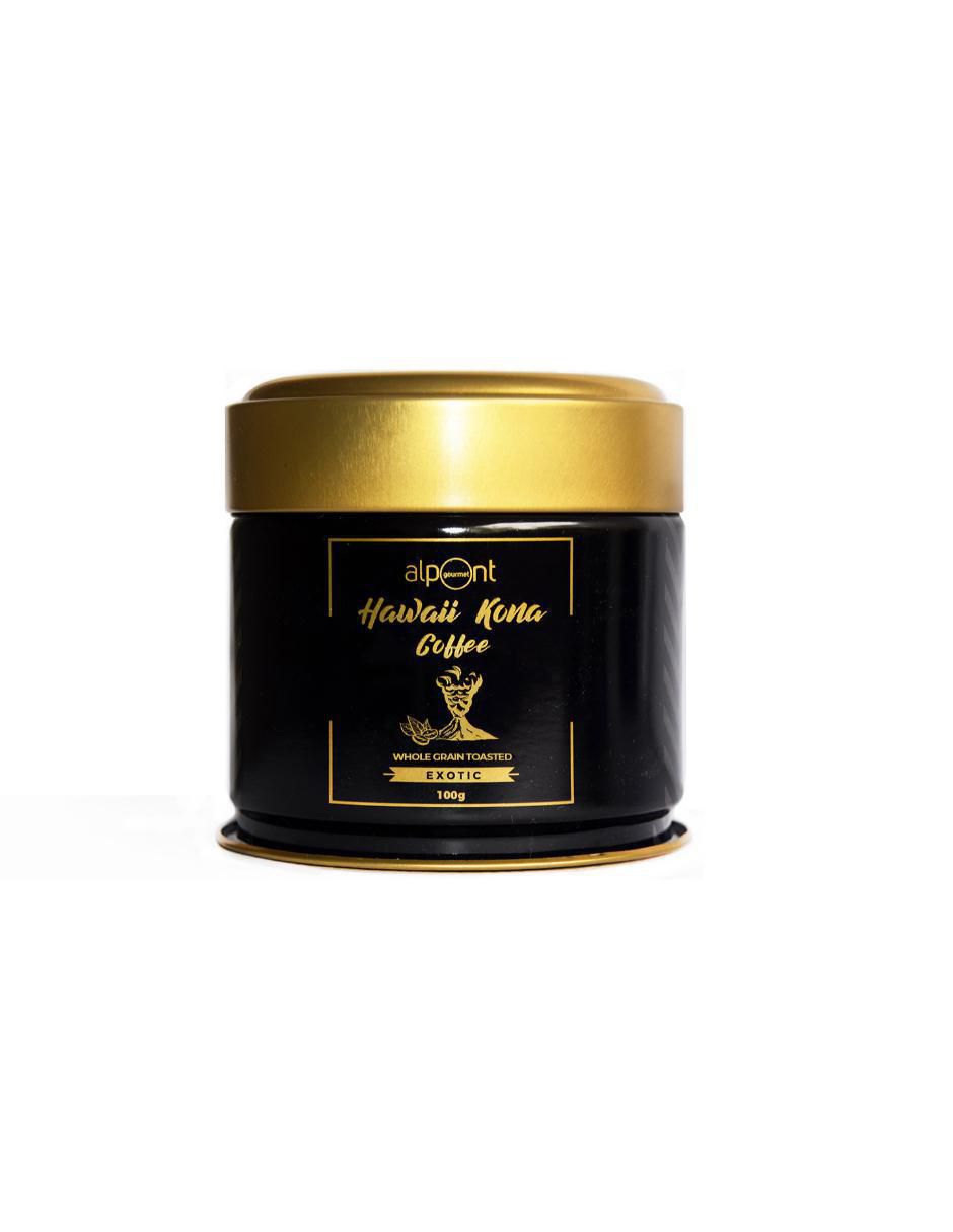Café americano de grano sabor tostado de México Gourmet Hawaii Kona 100 g