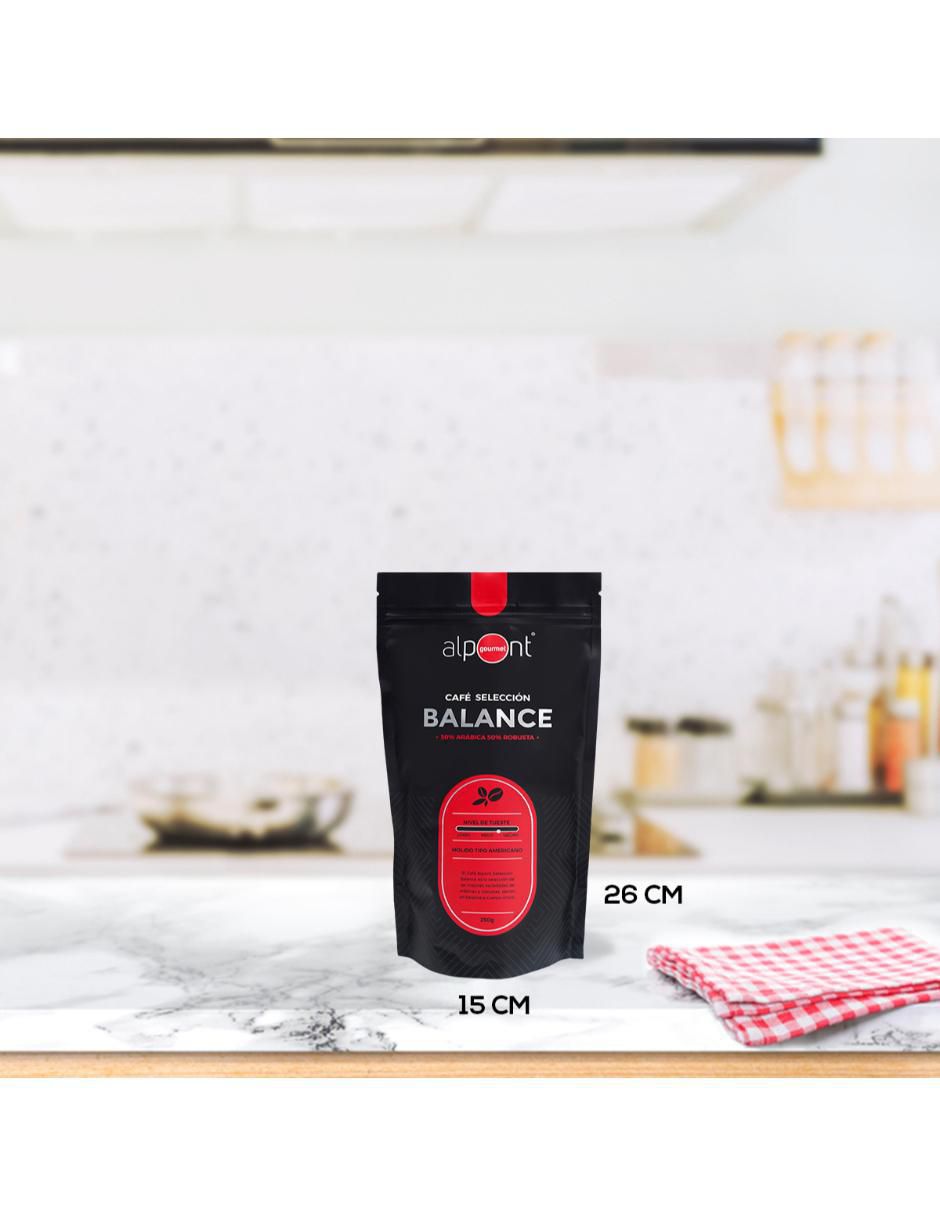 Café americano molido sabor tostado de México Gourmet 250 g 4
