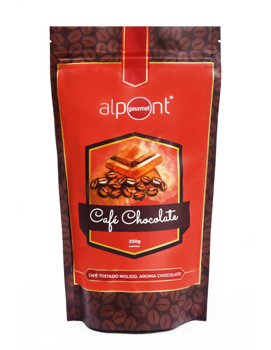 Café americano molido sabor chocolate de México Gourmet 250 g