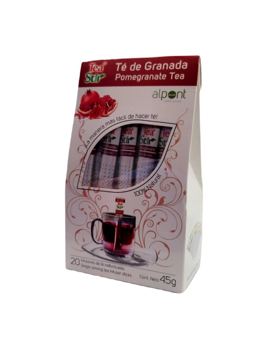 Té de granada en satchet Stir 20 piezas