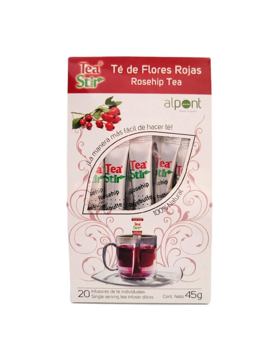 Té de flores rojas en sachet 20 infusores