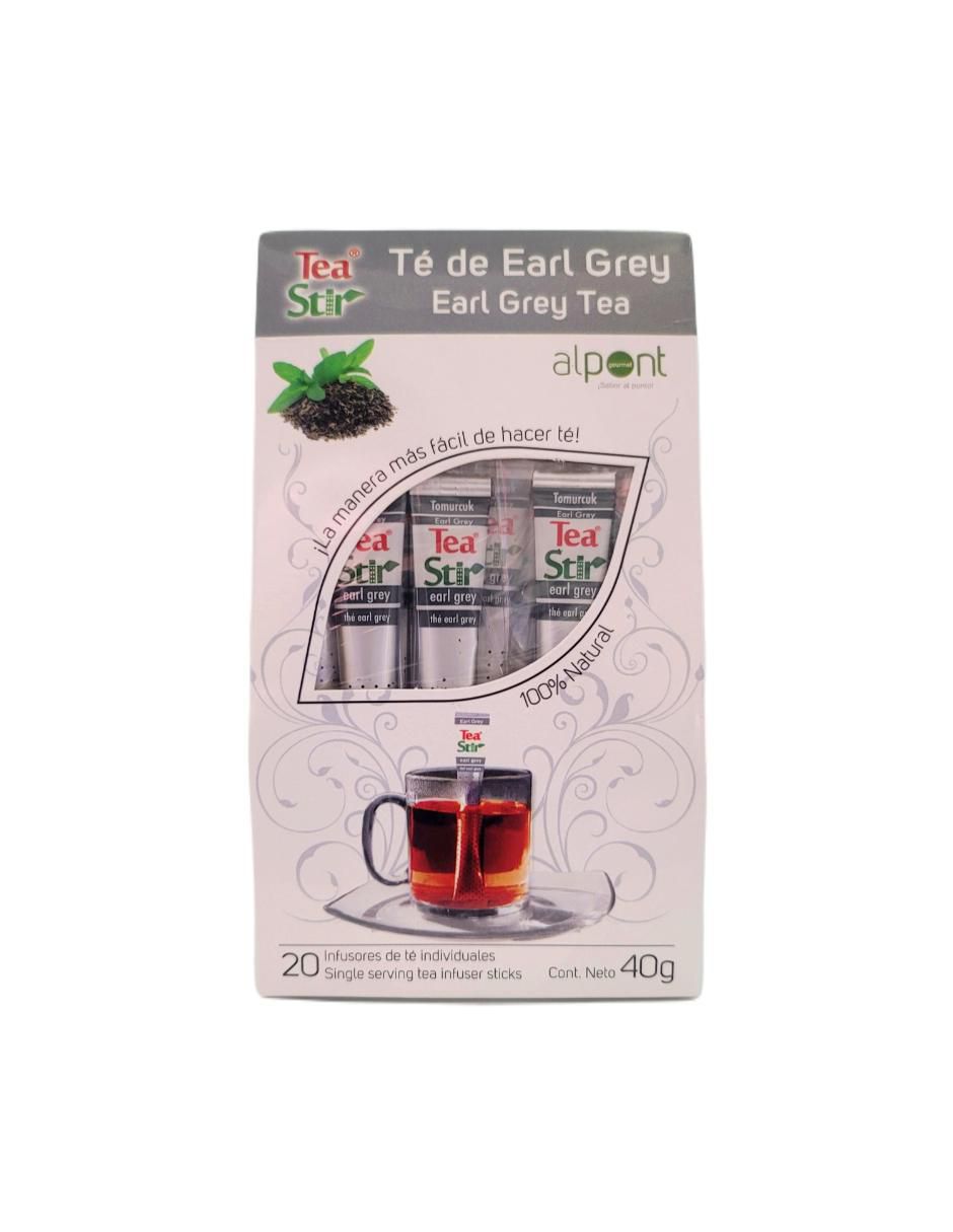 Té de earl grey en sachet 20 infusores