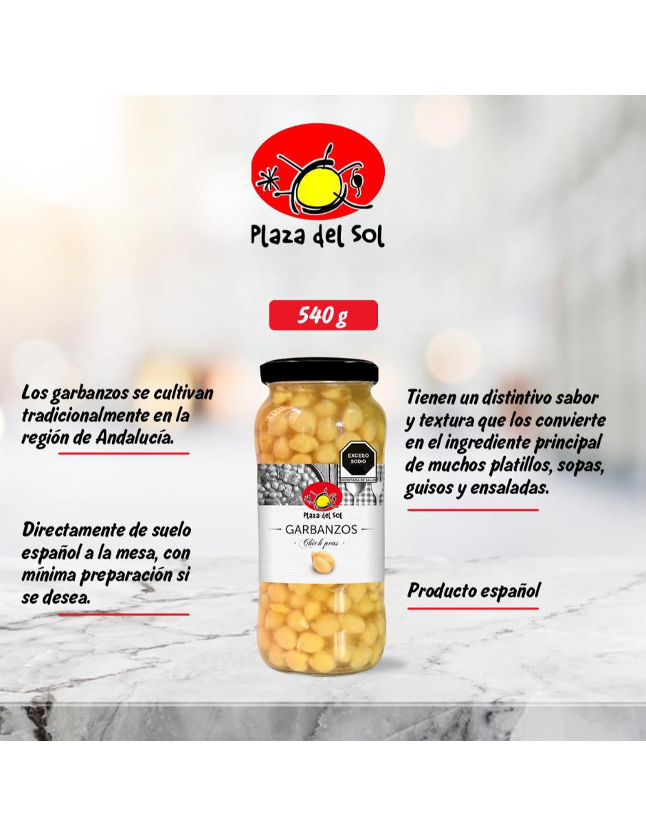 Garbanzos de 540 g 4