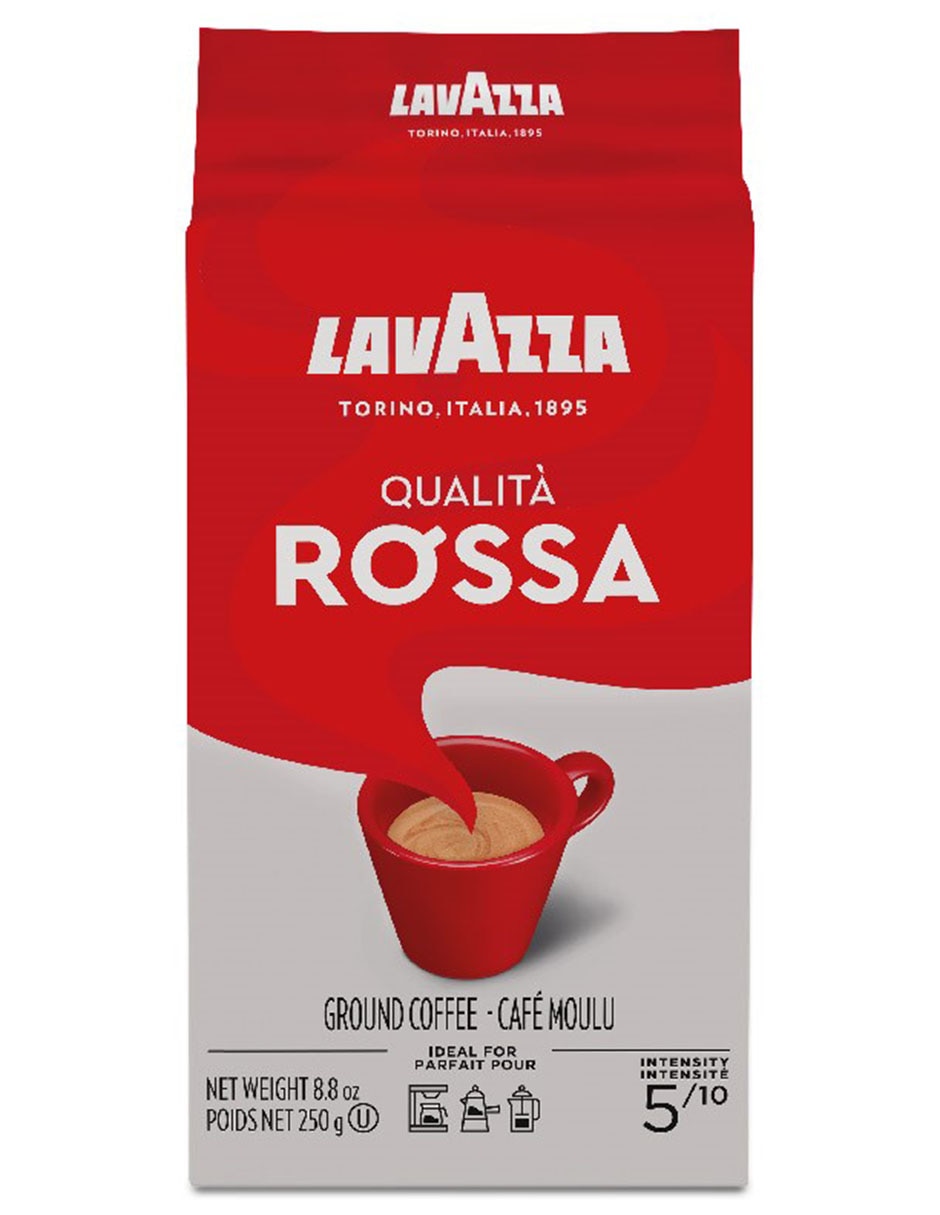 Café molido sabor chocolate Lavazza Qualita Rosa 250 g