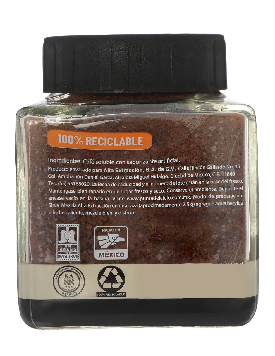 Café soluble sabor vainilla de México 100 g 3