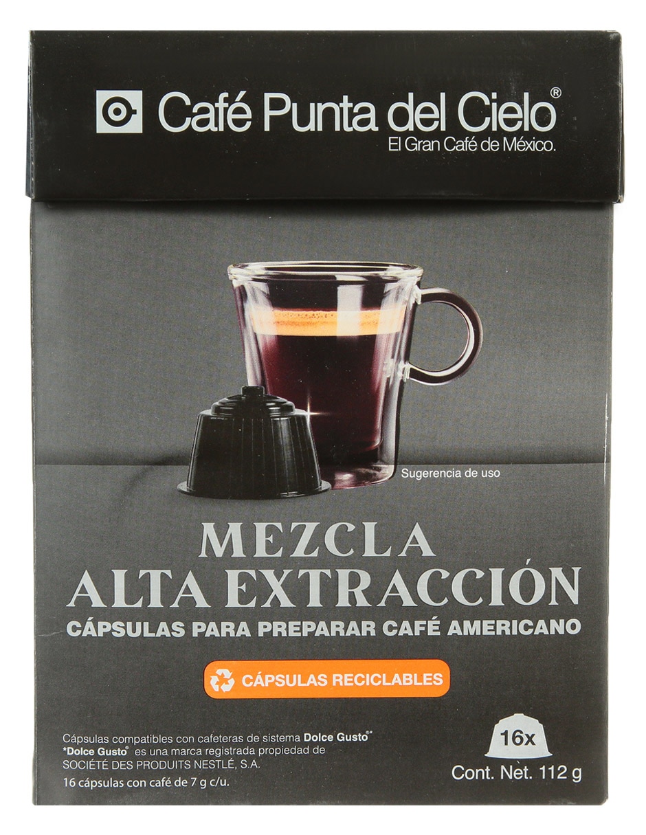 Cápsulas de café 112 g