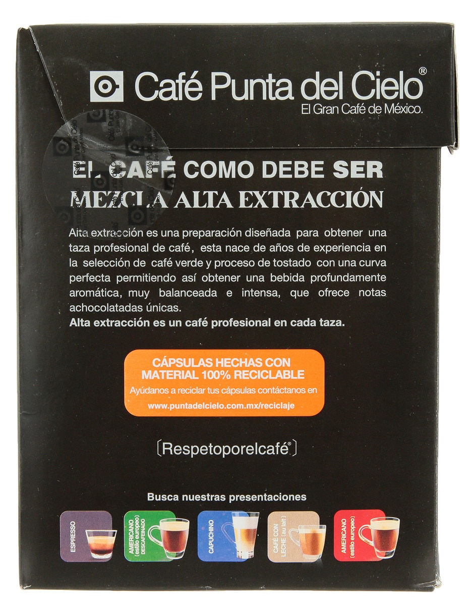Cápsulas de café 112 g 3
