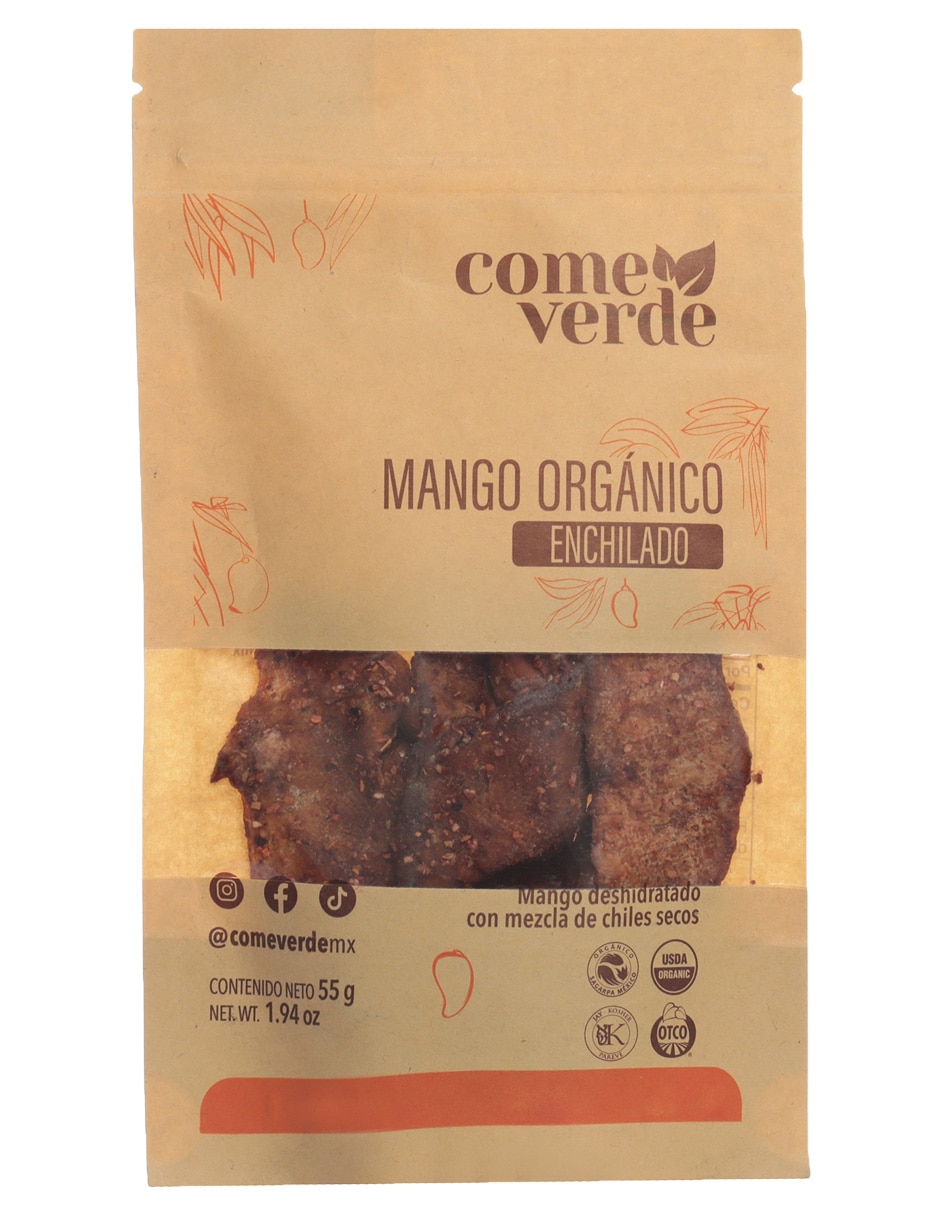 Mango orgánico enchilado 55 g
