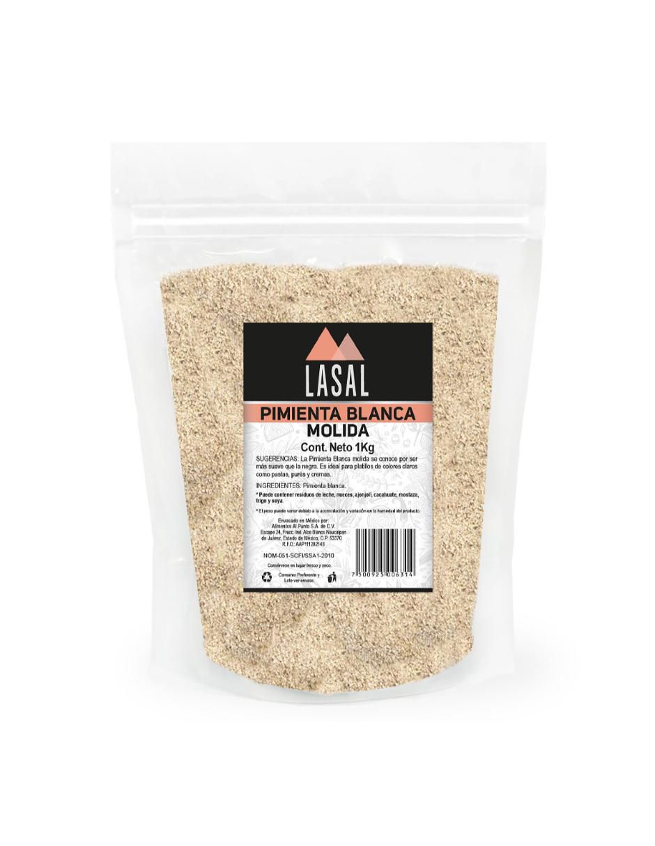 Pimienta blanca molida 1 kg