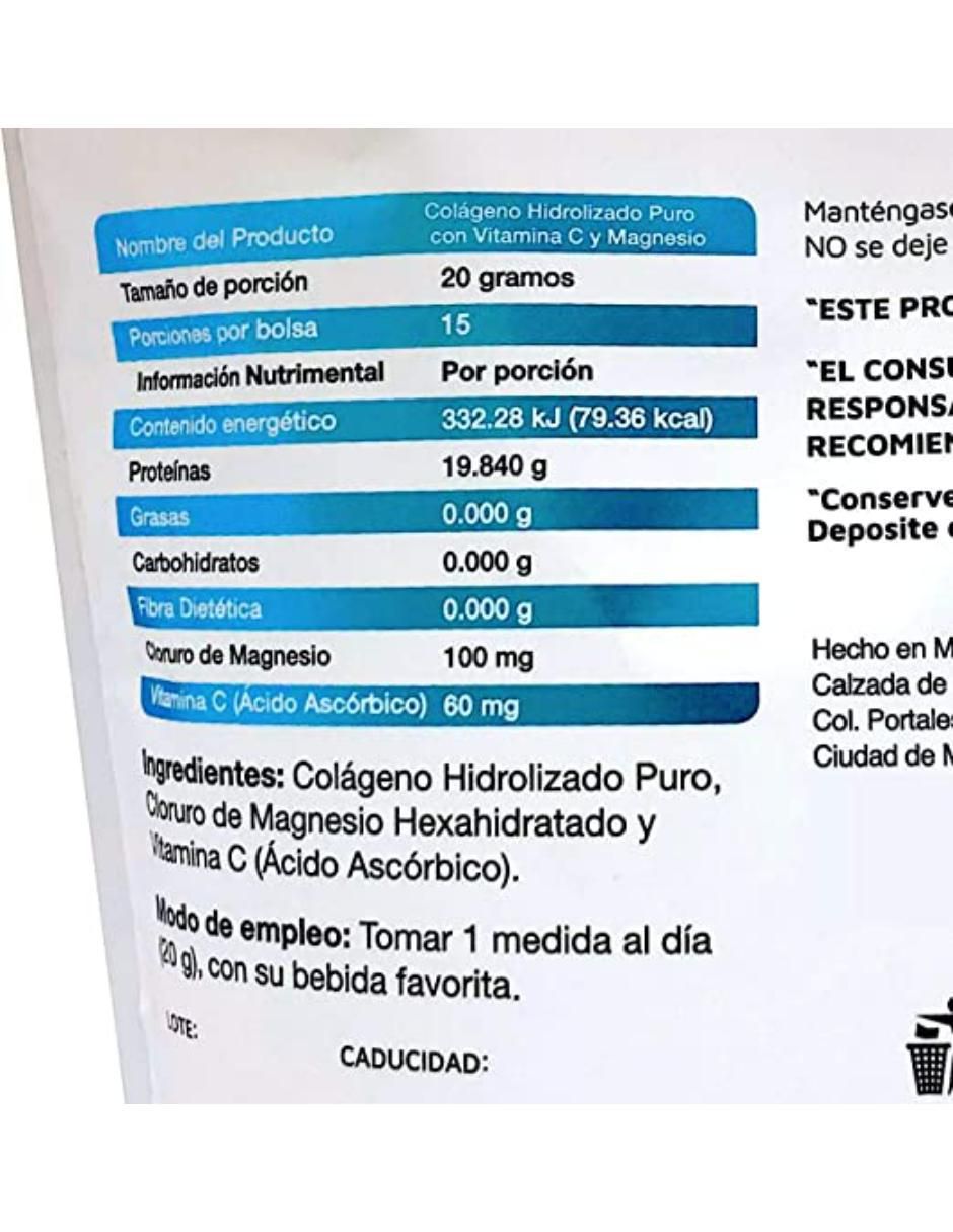 Colágeno hidrolizado 3