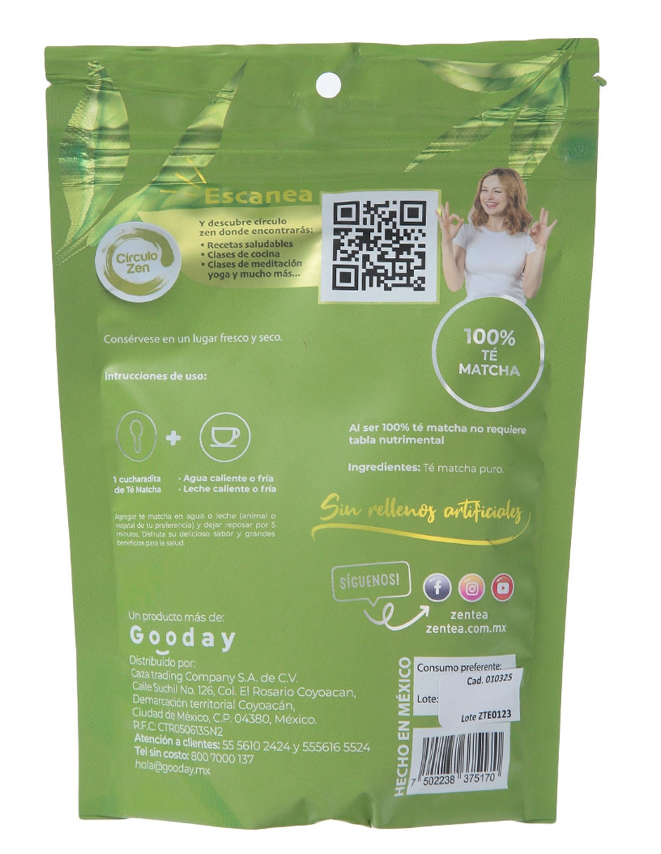 Té matcha en polvo 100 g 2