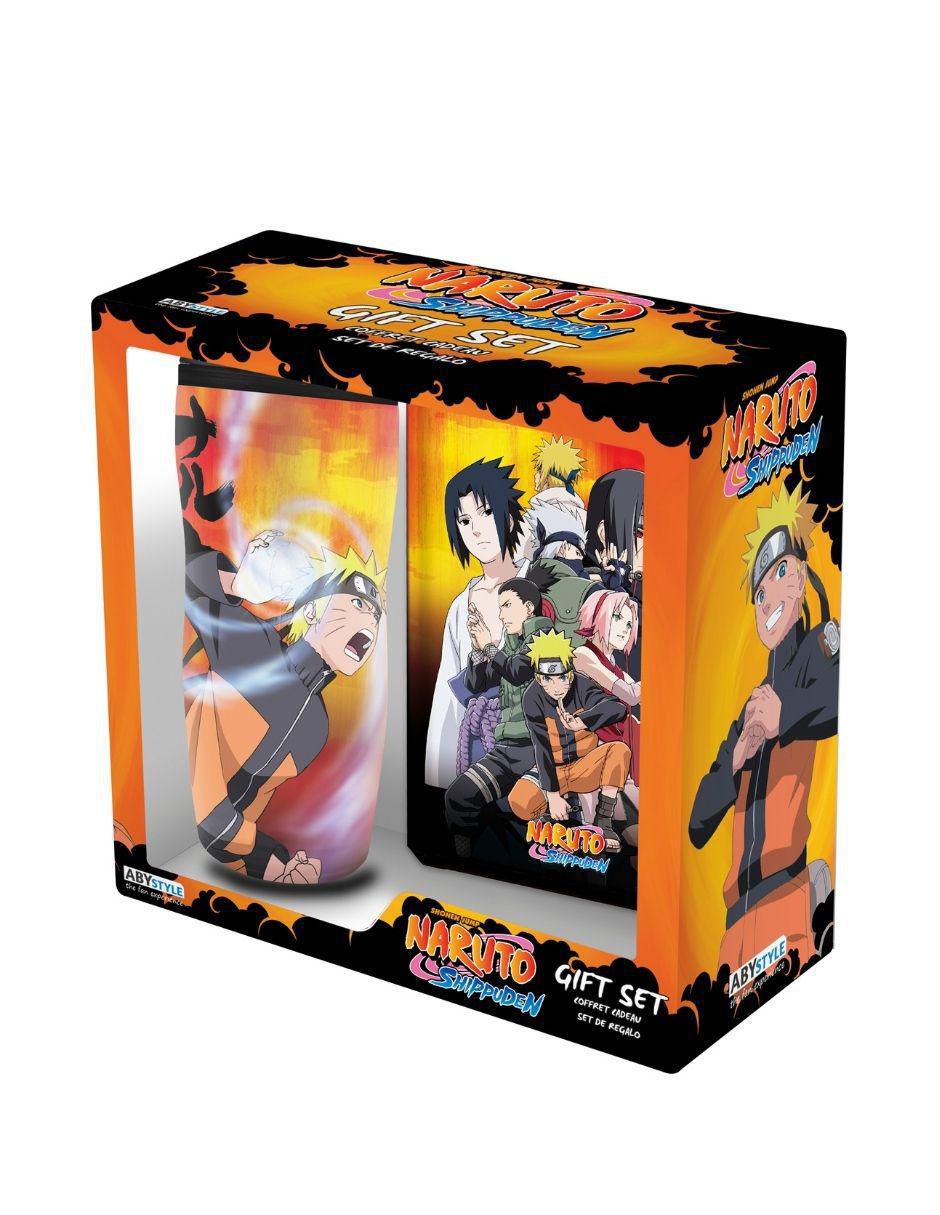 Set vasos Naruto Shippuden de vidrio con 2 piezas 3