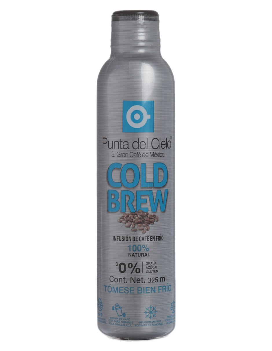 Café americano líquido sabor natural de México Cold Brew 325 ml 1