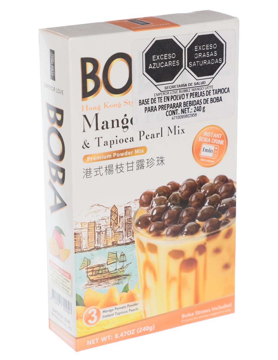 Té de burbujas sabor mango 240 g 2