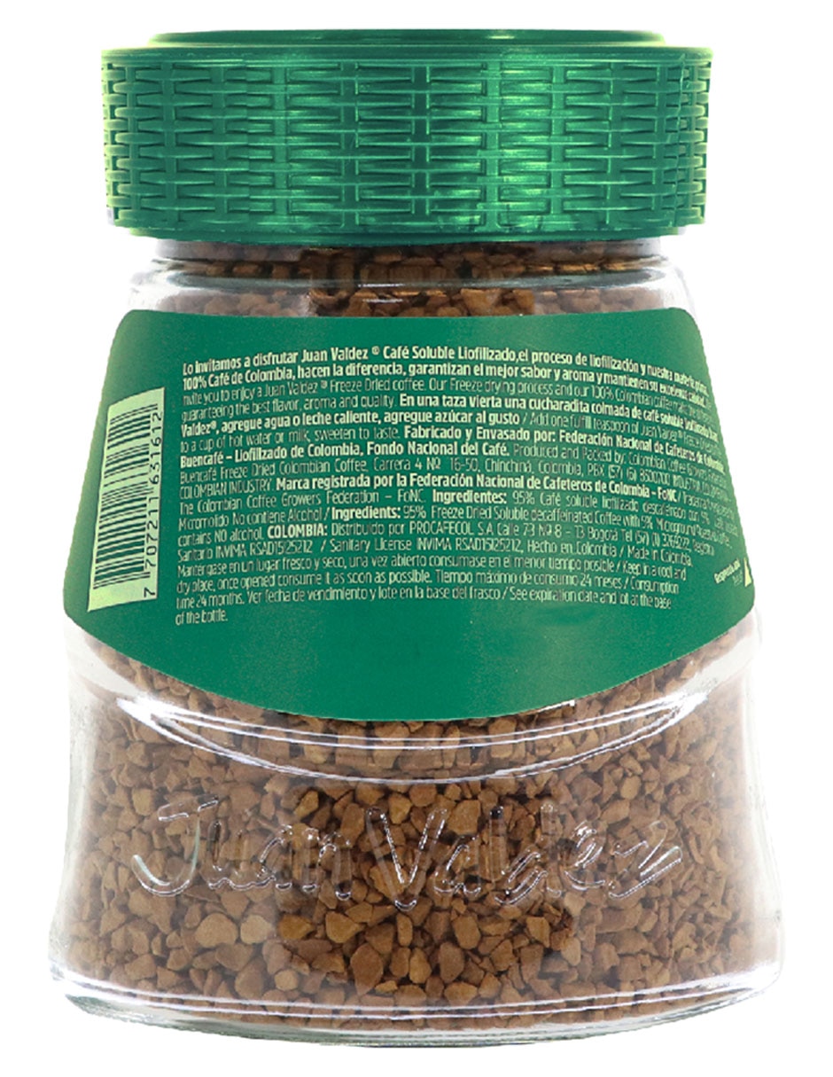 Café liofilizado sabor natural de Colombia 95 g 3