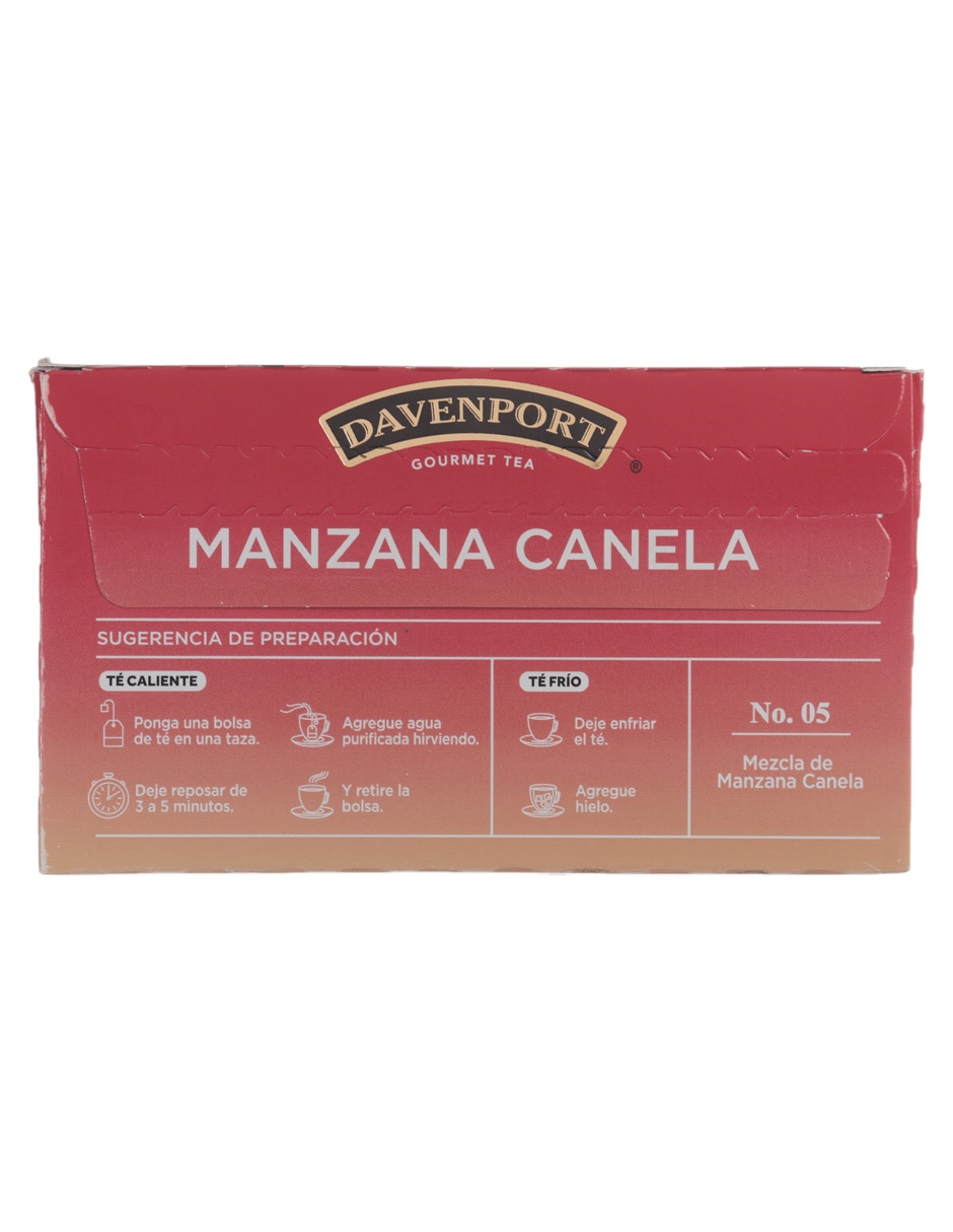 Té de manzana canela en sachet 40 g 3
