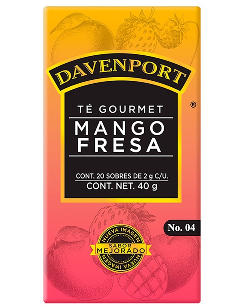 Té mango fresa en sachet 40 g 2