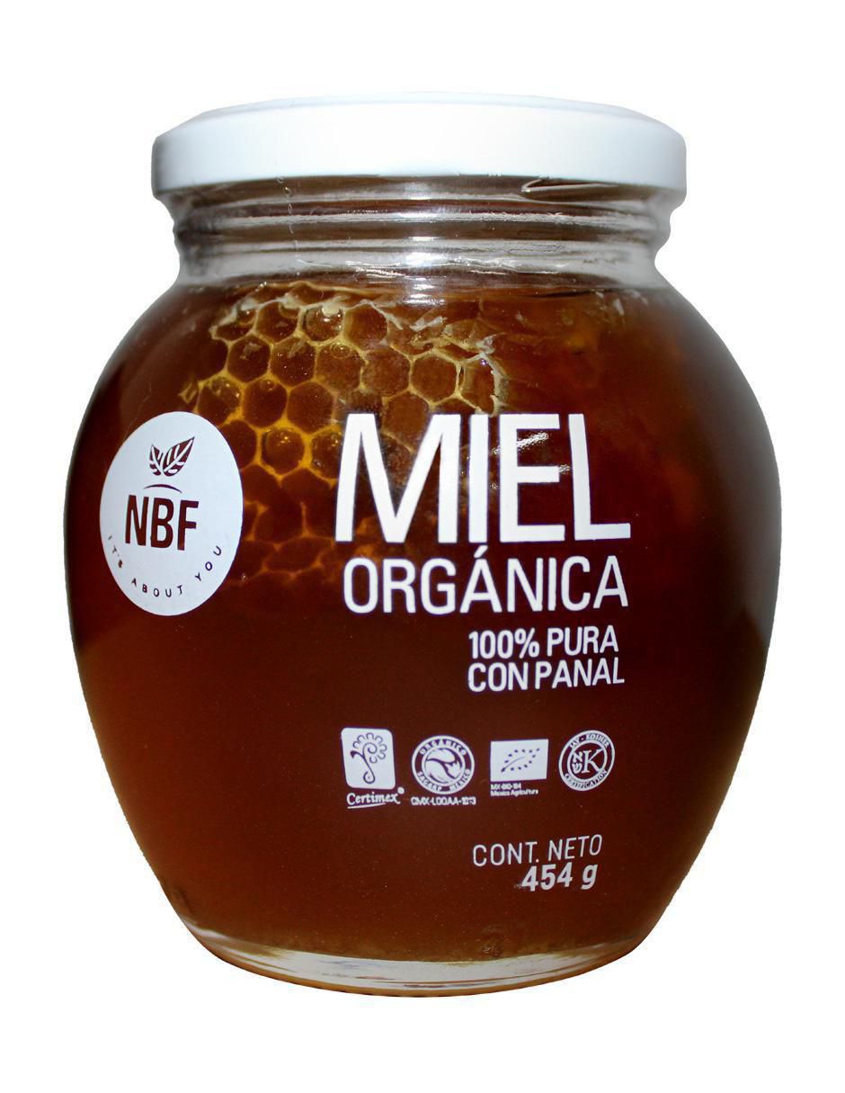 Miel Organica de Abeja 100% Pura