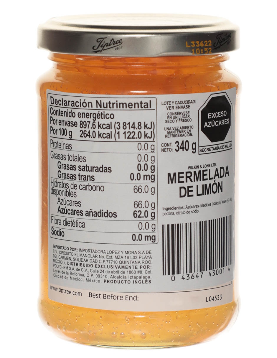 Mermelada de limón 340 g 3