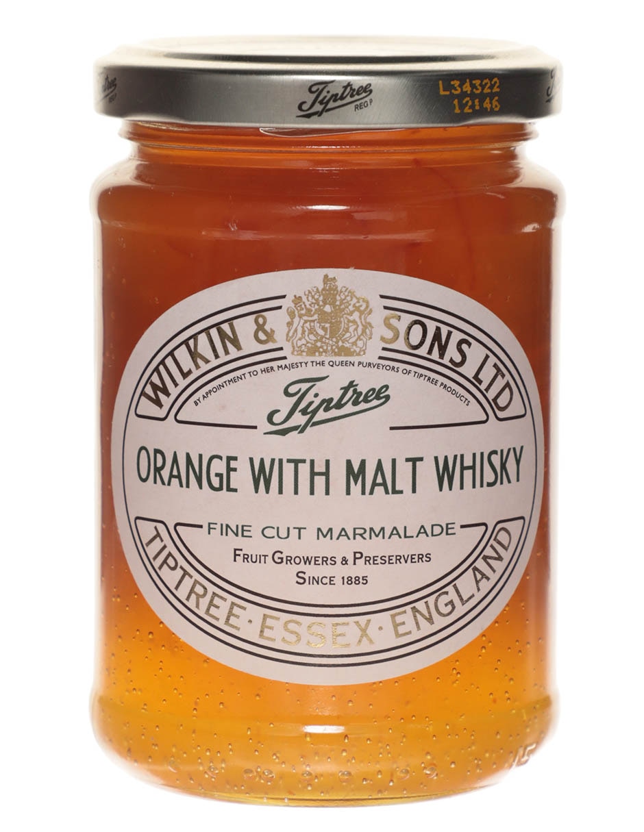 Mermelada de sabor naranja con whisky de malta 340 g