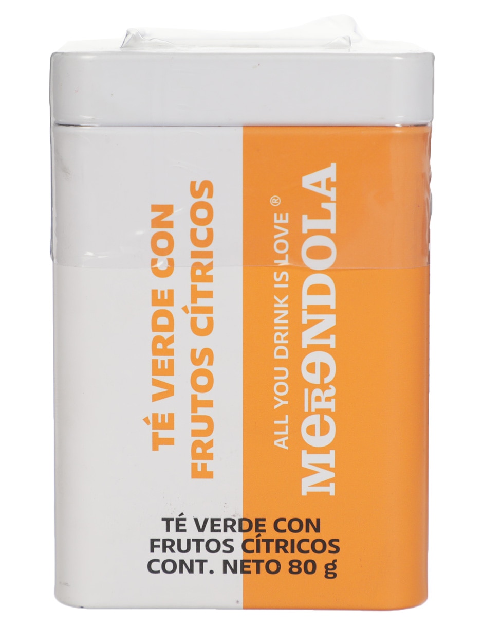 Té verde con frutos cítricos en polvo 80 g