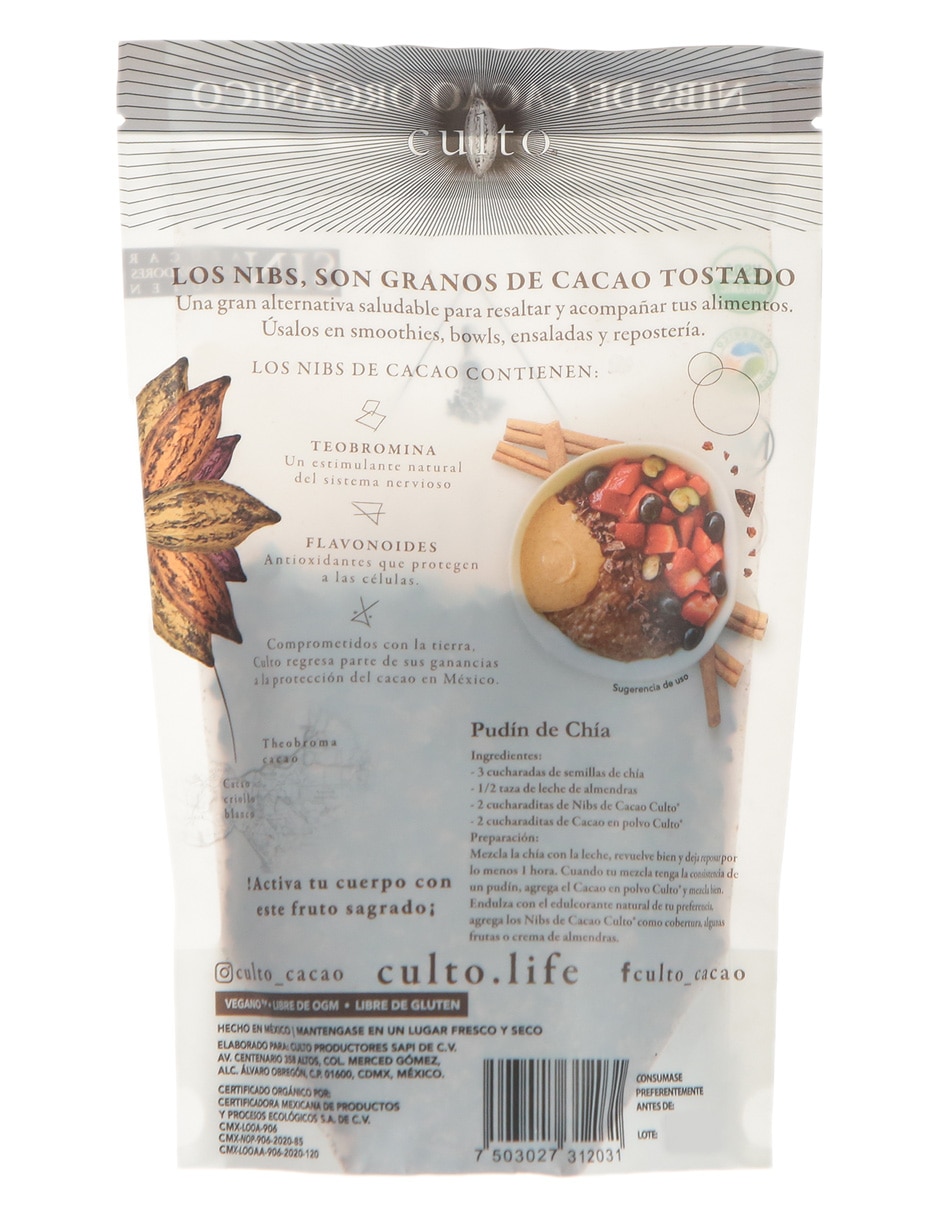 Nibs de cacao 150 g 3