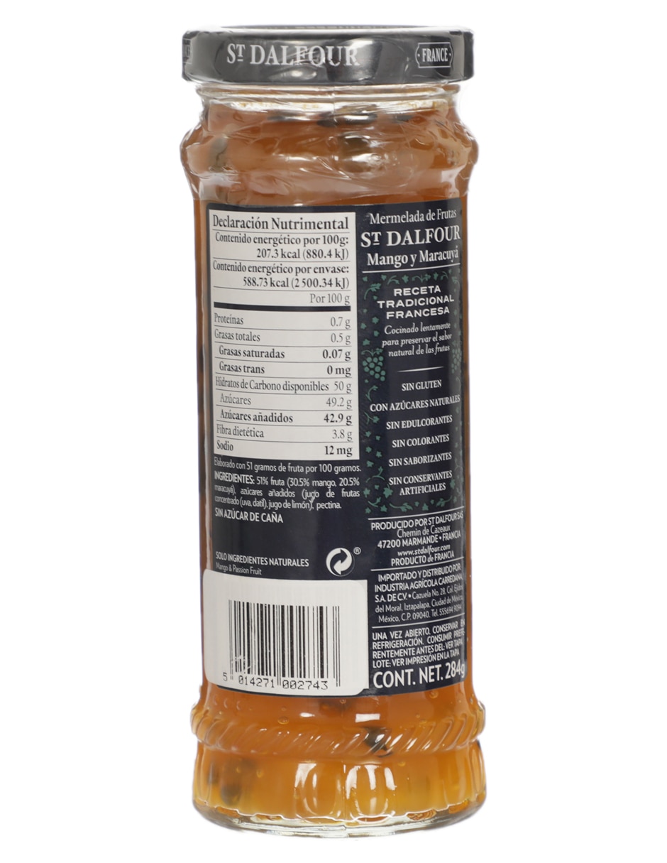Mermelada de mango y maracuyá 284 g 3