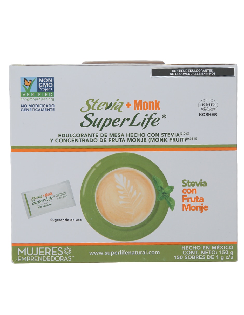 Stevia de monk fruit de 150 g