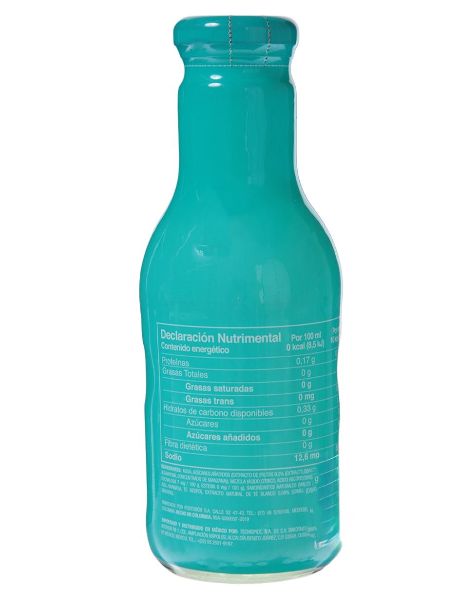 Agua infusionada sabor Granada y mora azul 2