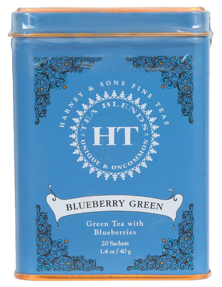 Té verde con arándanos en sachet 40 g