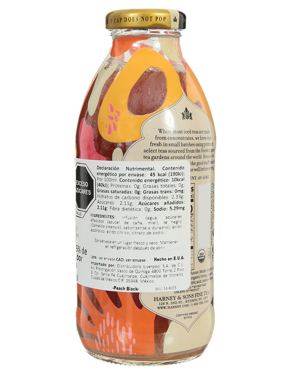 Té negro en líquido 473 ml 3