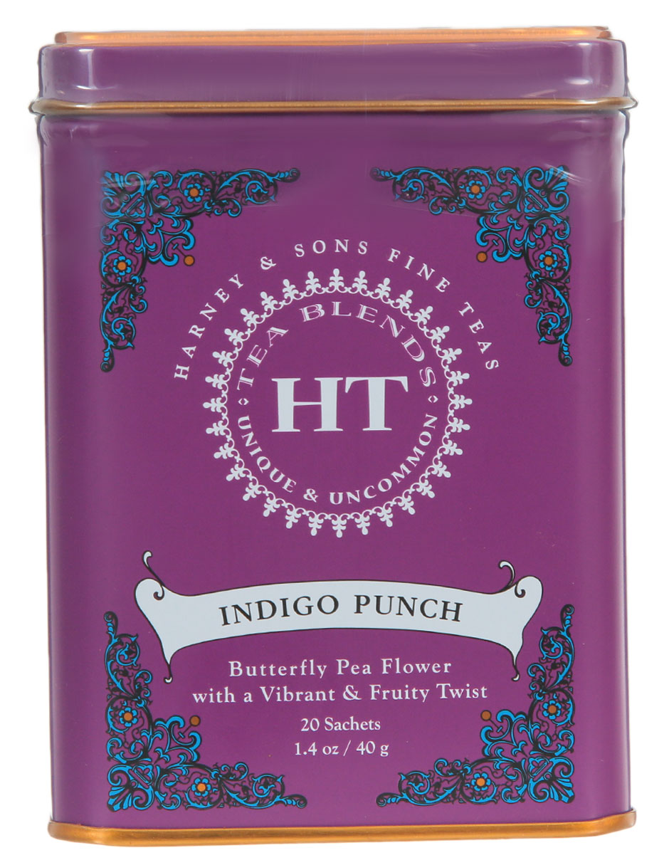 Té frutal y floral en sachet Índigo Punch 40 g