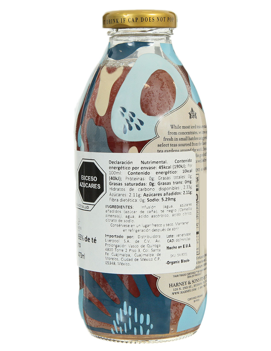 Té camellia sinensisa en líquido Organic 473 ml 3