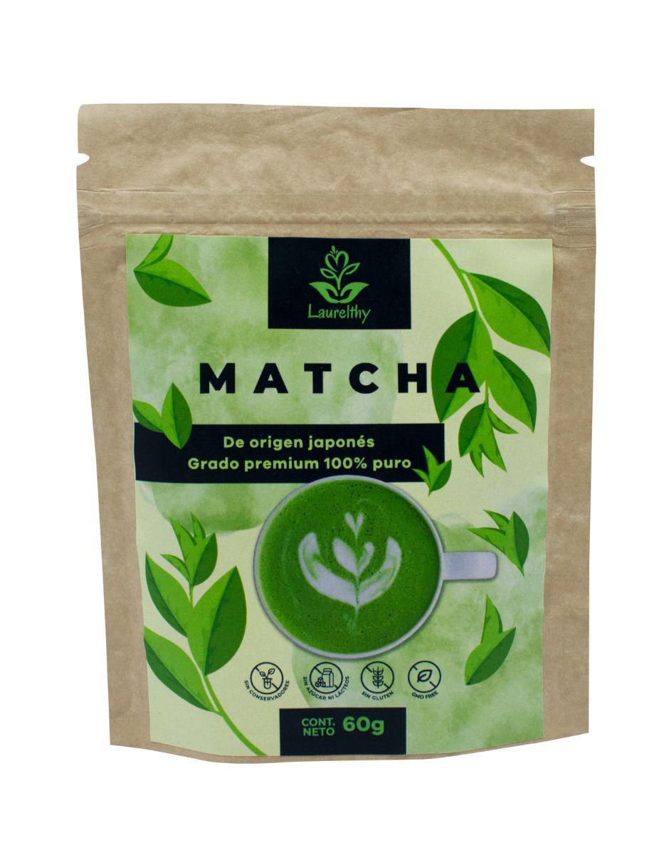 Bebida en polvo Matcha de origen Japonés Grado Premium 60 gr