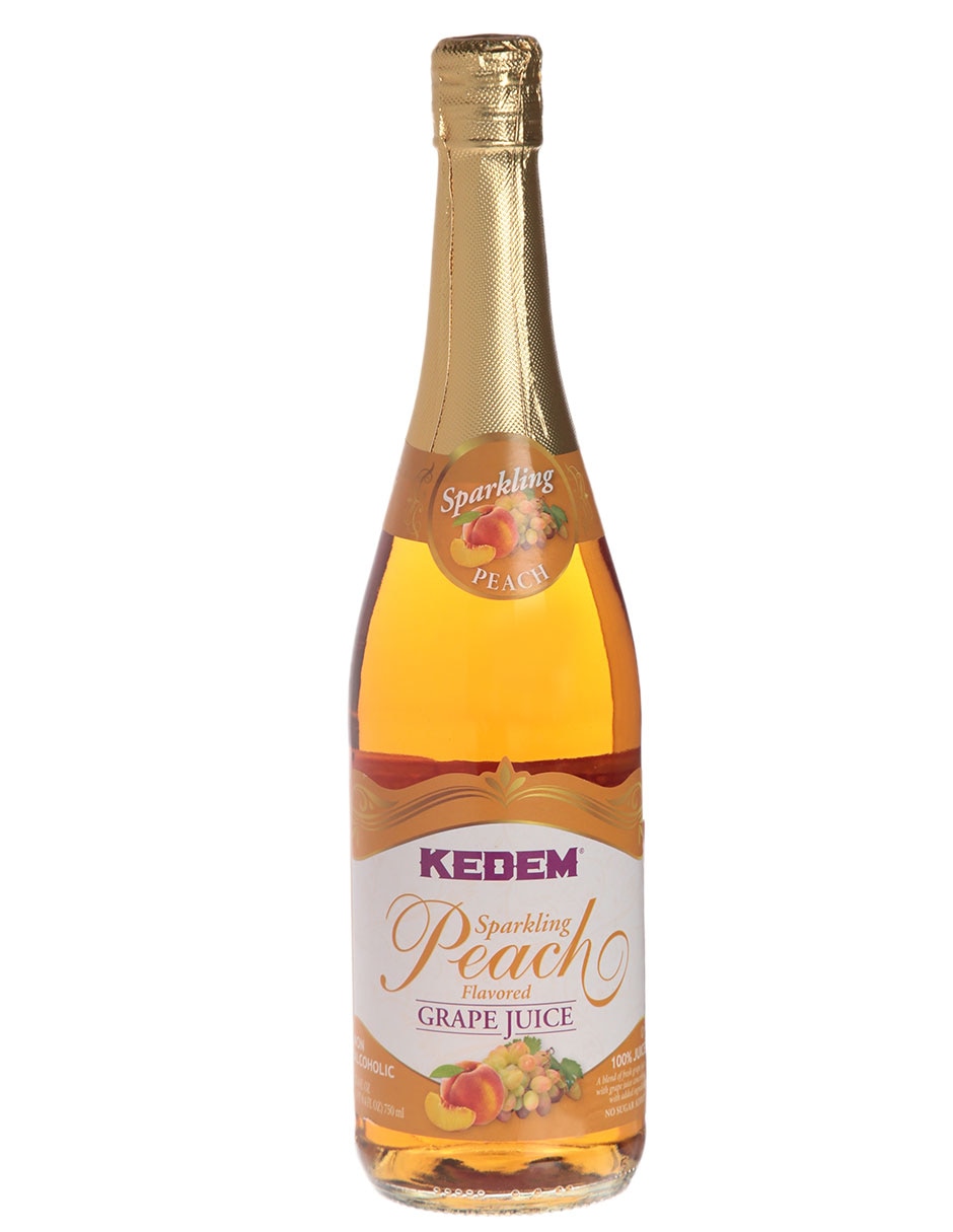 Jugo espumoso Sparkling Peach Flavored sabor uva 750 ml