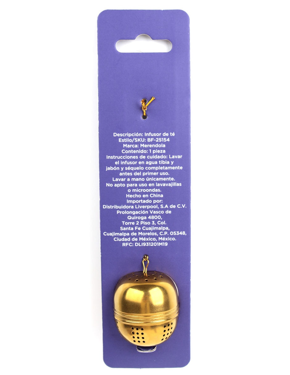 Infusor de acero para té 4