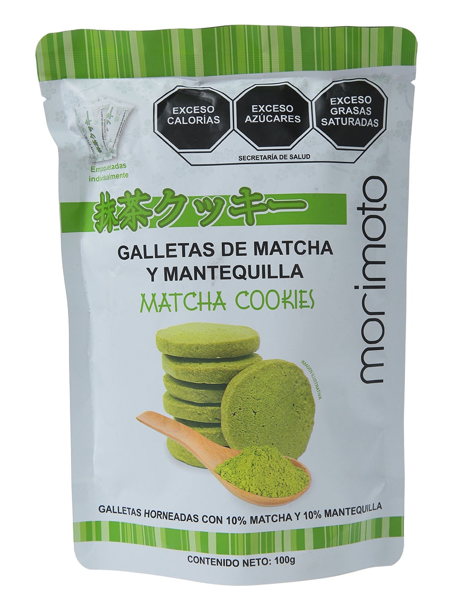 Galletas de matcha
