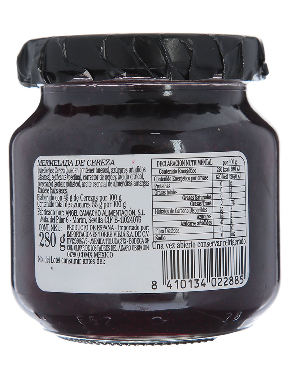 Mermelada de cereza La Vieja Fabrica 280 g 2