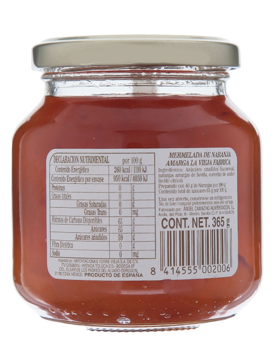 Mermelada de naranja amarga 365 g 2