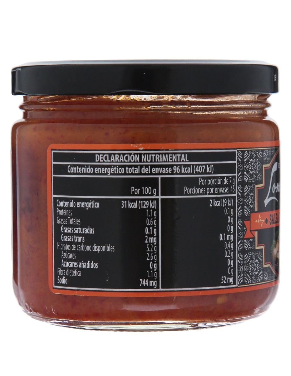 Salsa sabor chile de árbol 2