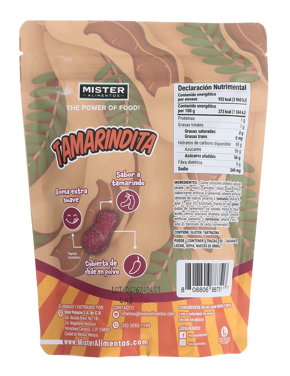 Gomitas Tamarindita con 250 g 3