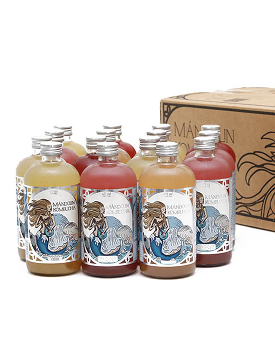 Té frutal y floral en líquido probióticos 475 ml