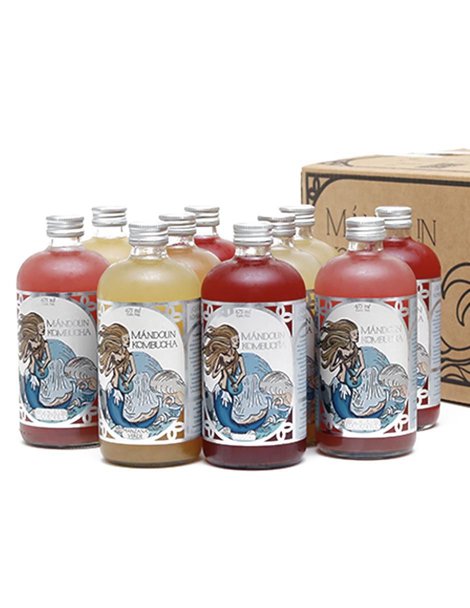 Té frutal y floral de líquido fermentados 475 ml