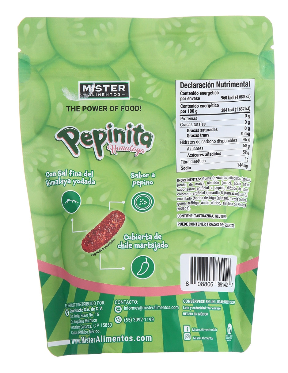 Gomitas Pepinita Himalaya con 250 g 3