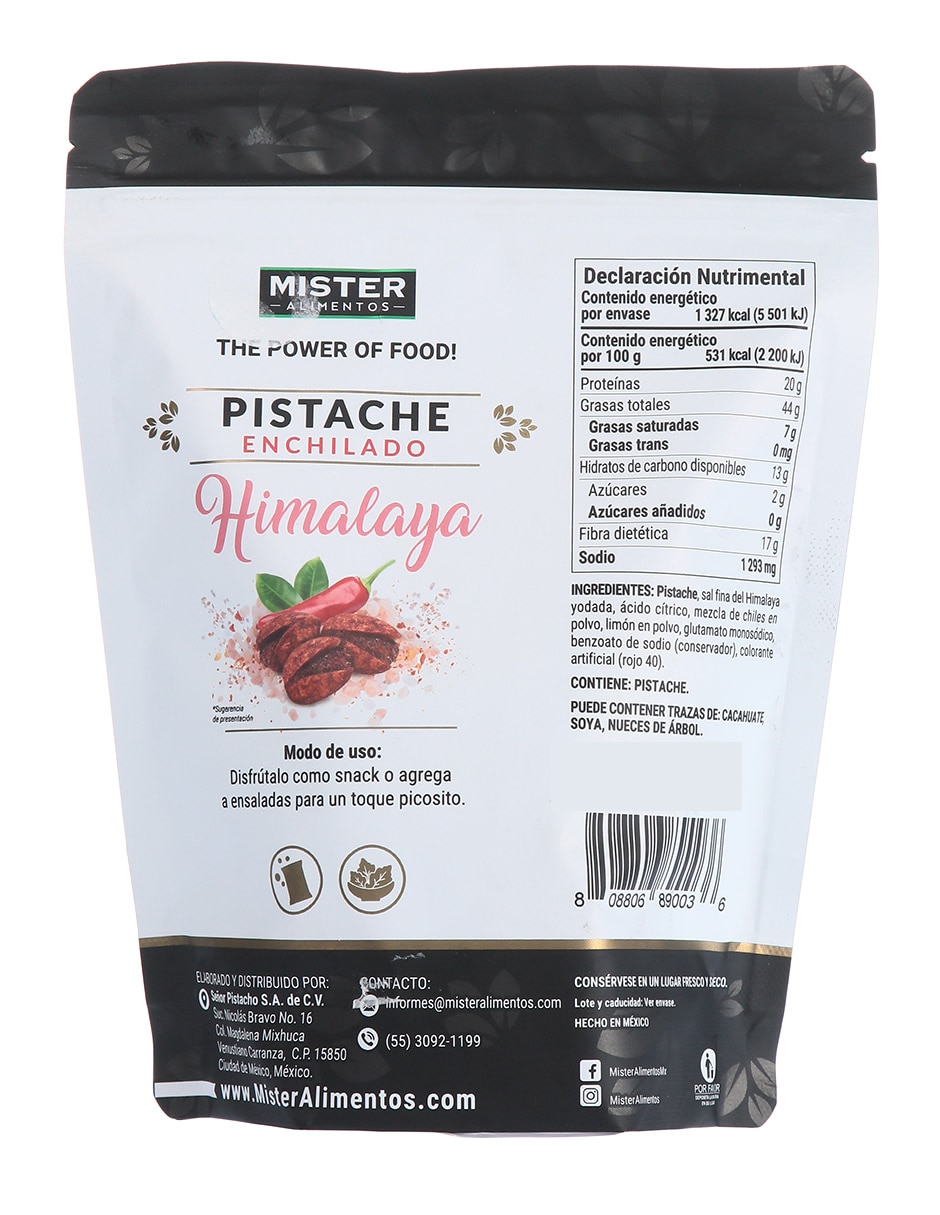 Pistache enchilado himalaya 250 g 3