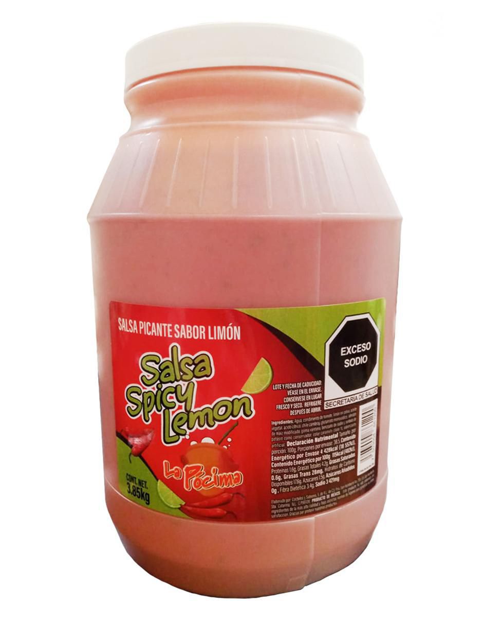 Salsa sabor limón